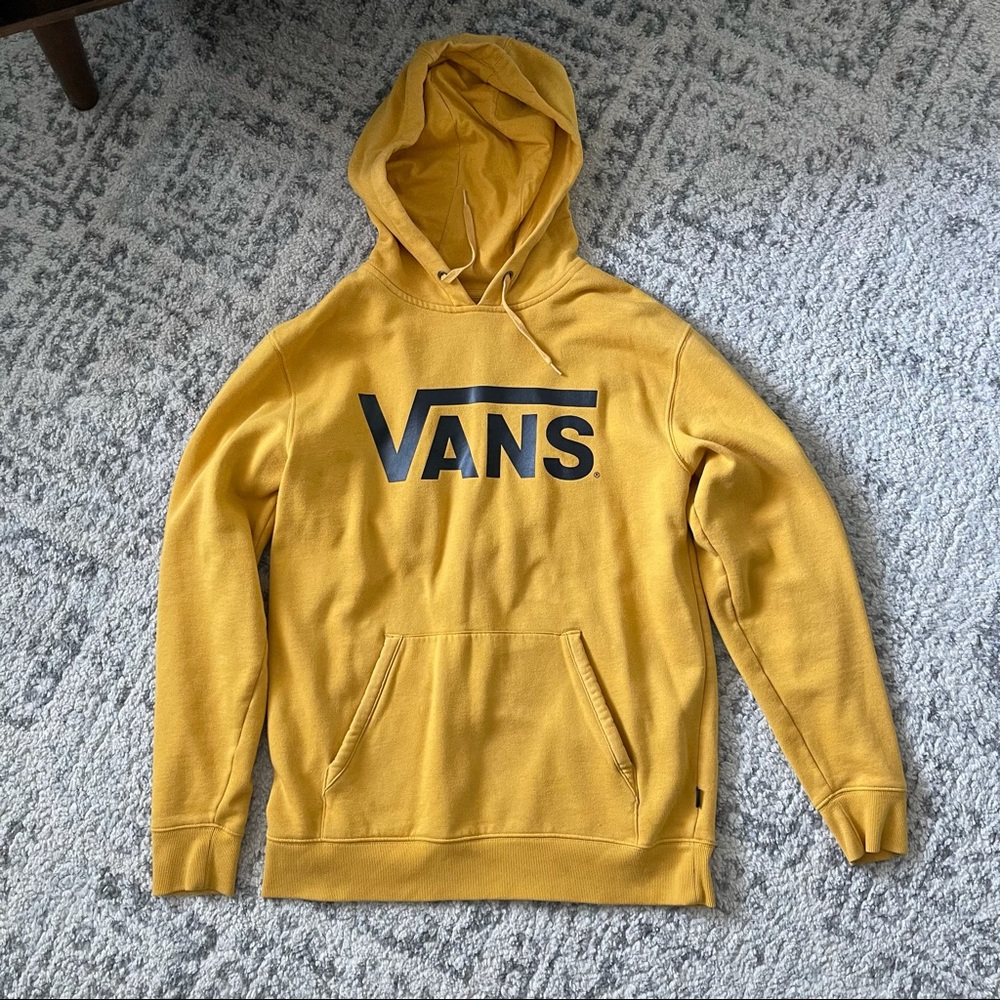 Yellow vans hoodie
